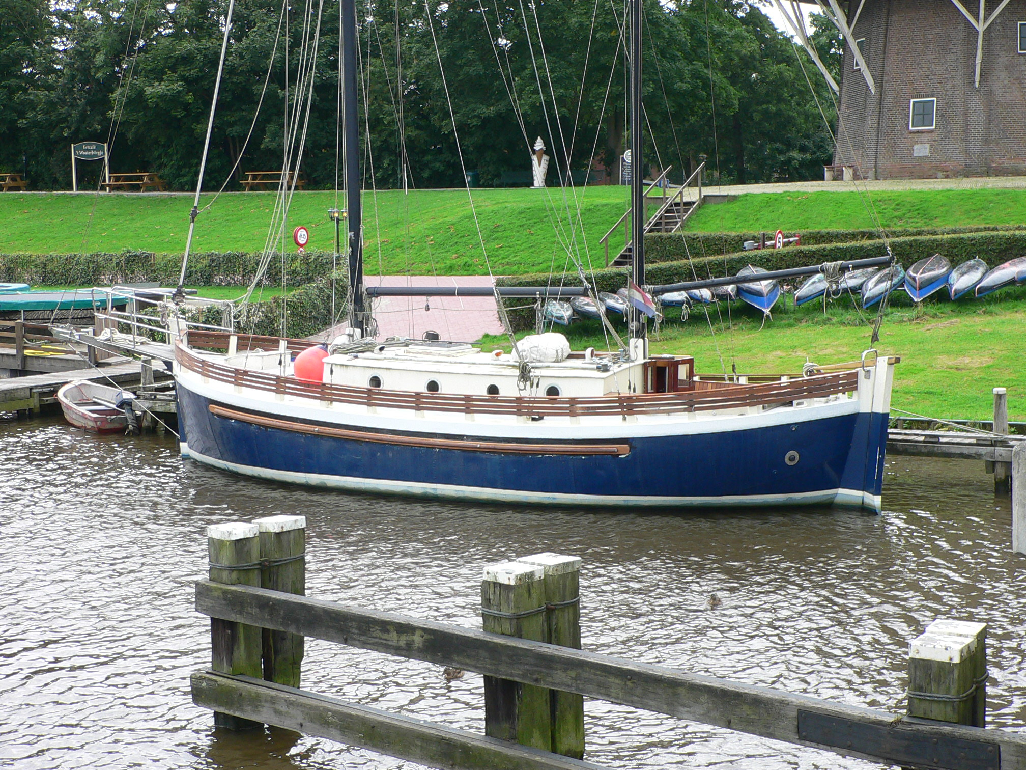 Tweemast zeilsloep "Bolle" weer in beeld