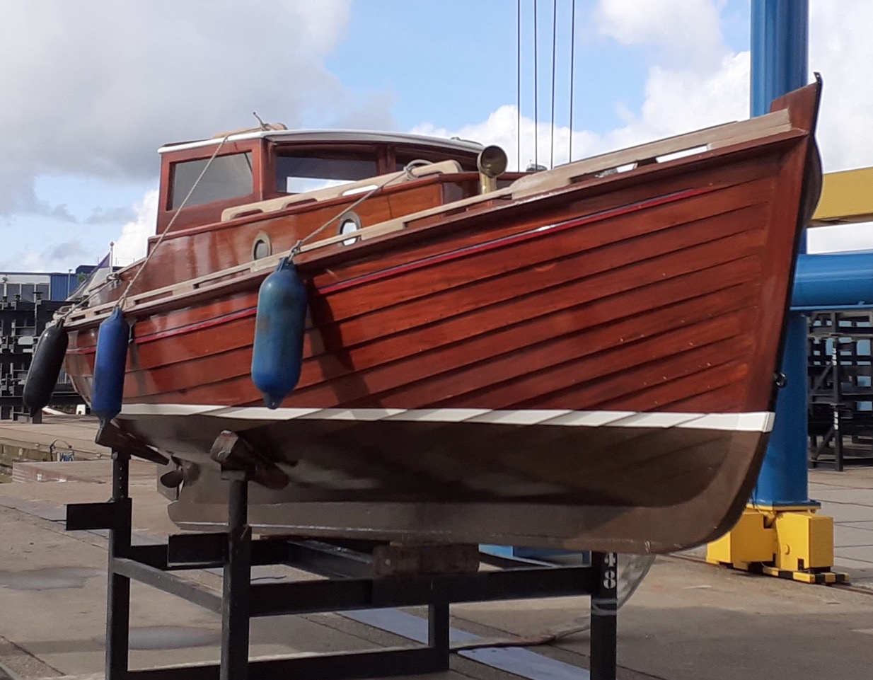 Werksloep Bouhuis onderwaterschip